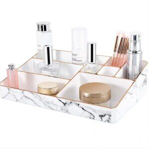 Marble Makeup Organizer